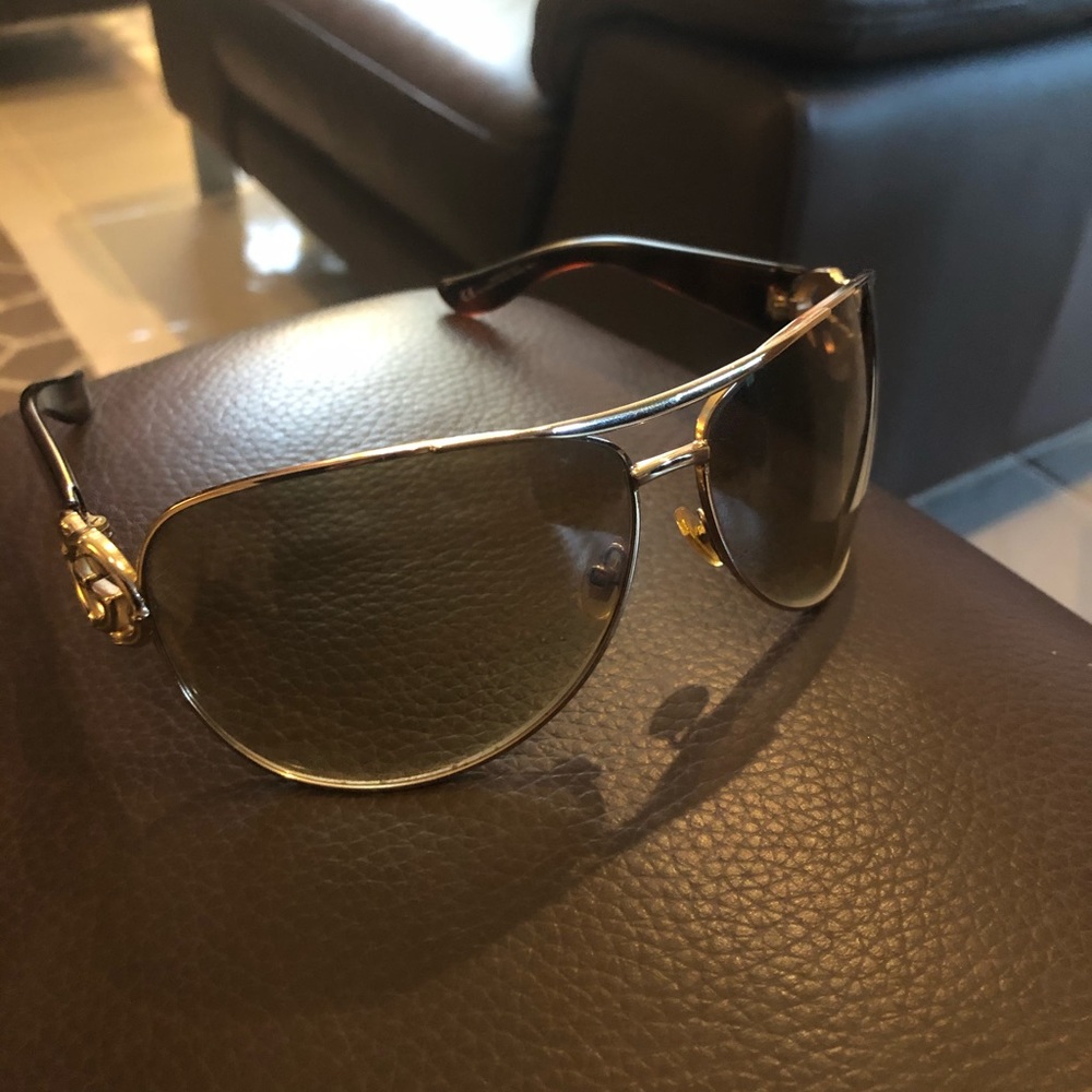 Authentic Gucci Aviator Sunglasses
